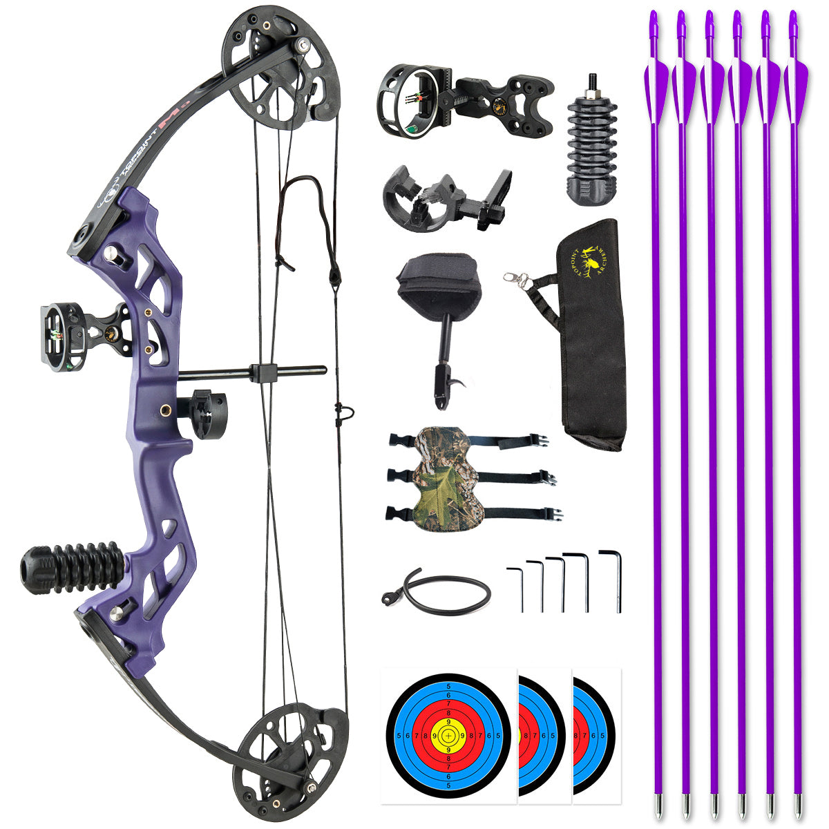 Topoint M3 Youth Compound bow Package