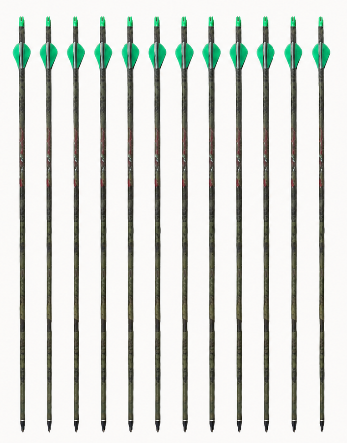 Evercatch Suntales Carbon Camo Arrows Spine 300
