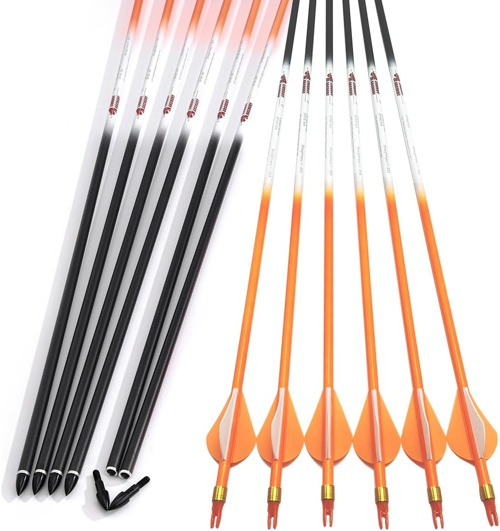Linkboy Pure Carbon Hunting Arrows