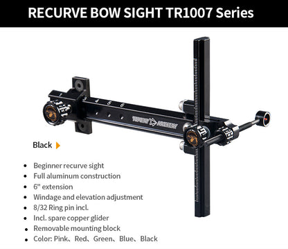 Topoint Recurve Bow Sight-TR1007