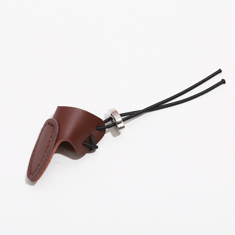LEATHER THUMB RING