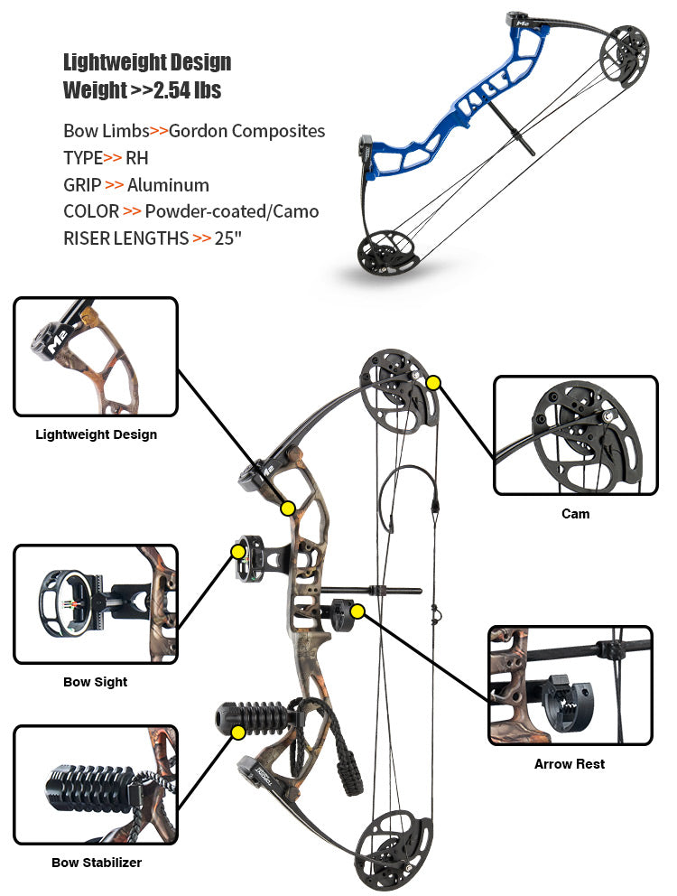 Topoint M2 Youth Compound Bow