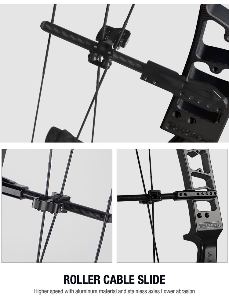 Topoint Acuity 33 Hunting Compound Bow 2026 Upgrade Adjustable Cam