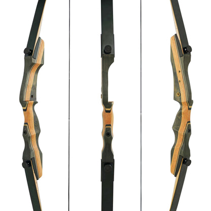 Evercatch Takedown Recurve Bow 25-60lb For Hunting and Target RH/LH Package