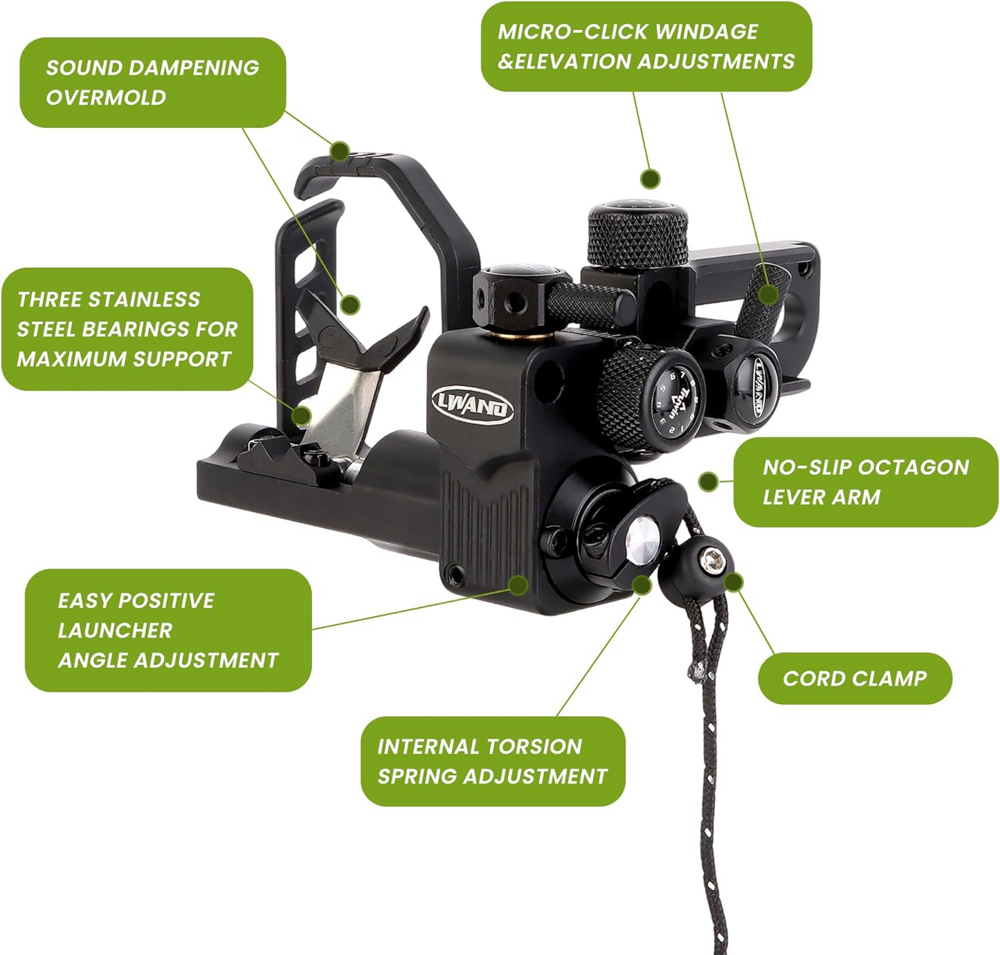 LWANO Limb Driven Drop Away Rest