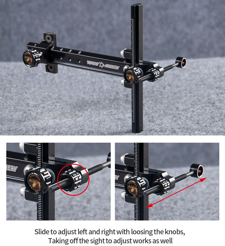 Topoint Recurve Bow Sight-TR1007