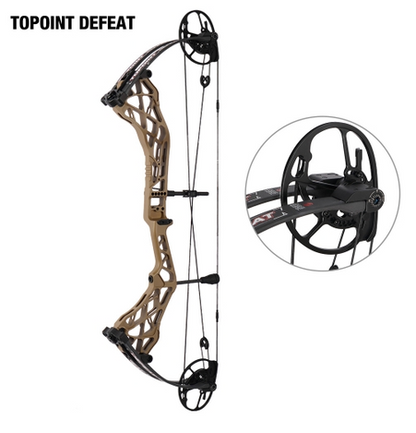 Topoint Defeat Hunter Compound Bow 40-70lb Cam1