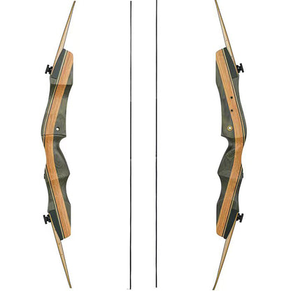 Evercatch Takedown Recurve Bow 25-60lb For Hunting and Target RH/LH Package