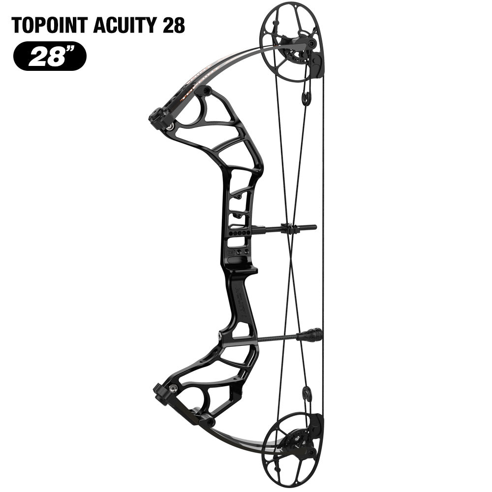 Topoint Acuity 28 Hunting Compound Bow 2026 Upgrade Adjustable Cam
