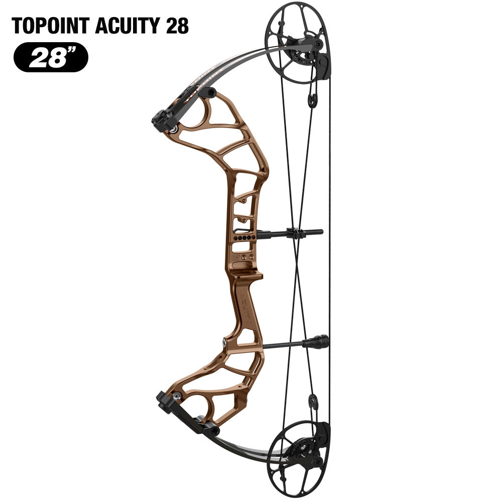Topoint Acuity 28 Hunting Compound Bow 2026 Upgrade Adjustable Cam