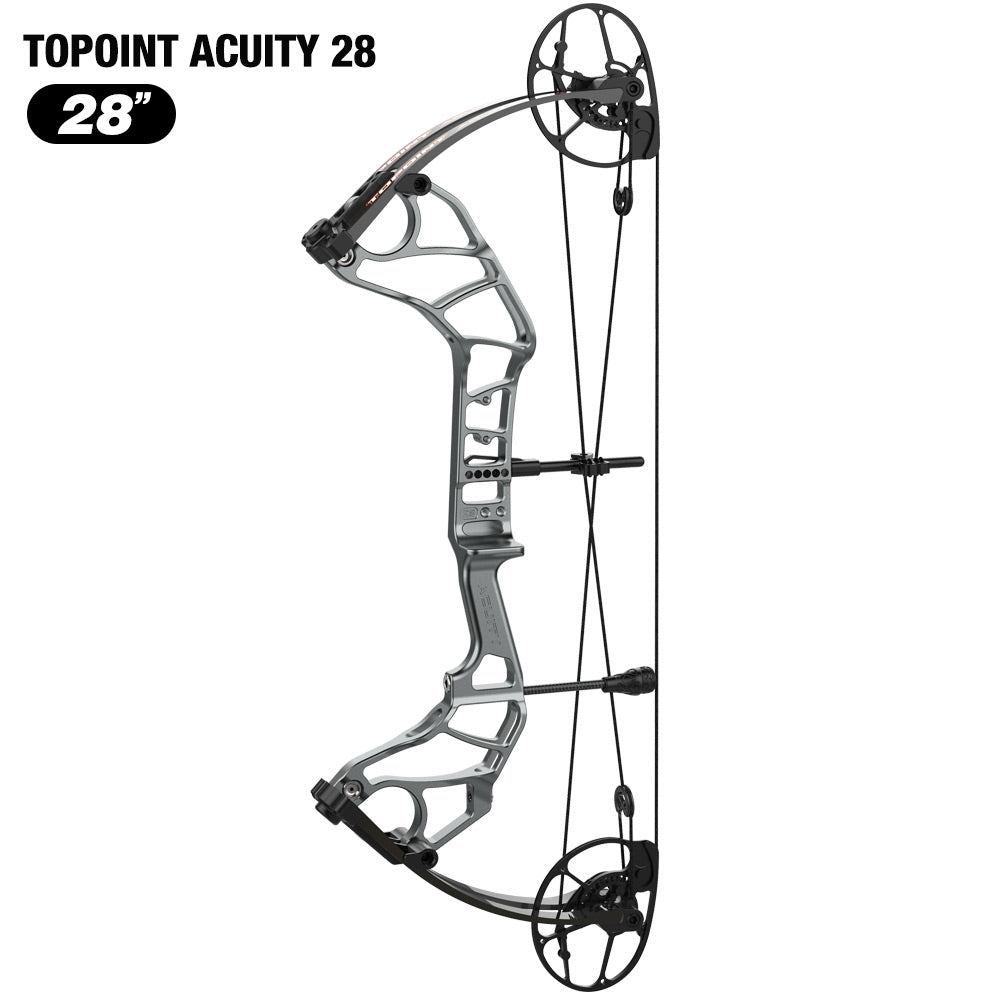 Topoint Acuity 28 Hunting Compound Bow 2026 Upgrade Adjustable Cam