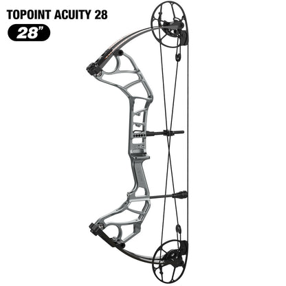 Topoint Acuity 28 Hunting Compound Bow 2026 Upgrade Adjustable Cam