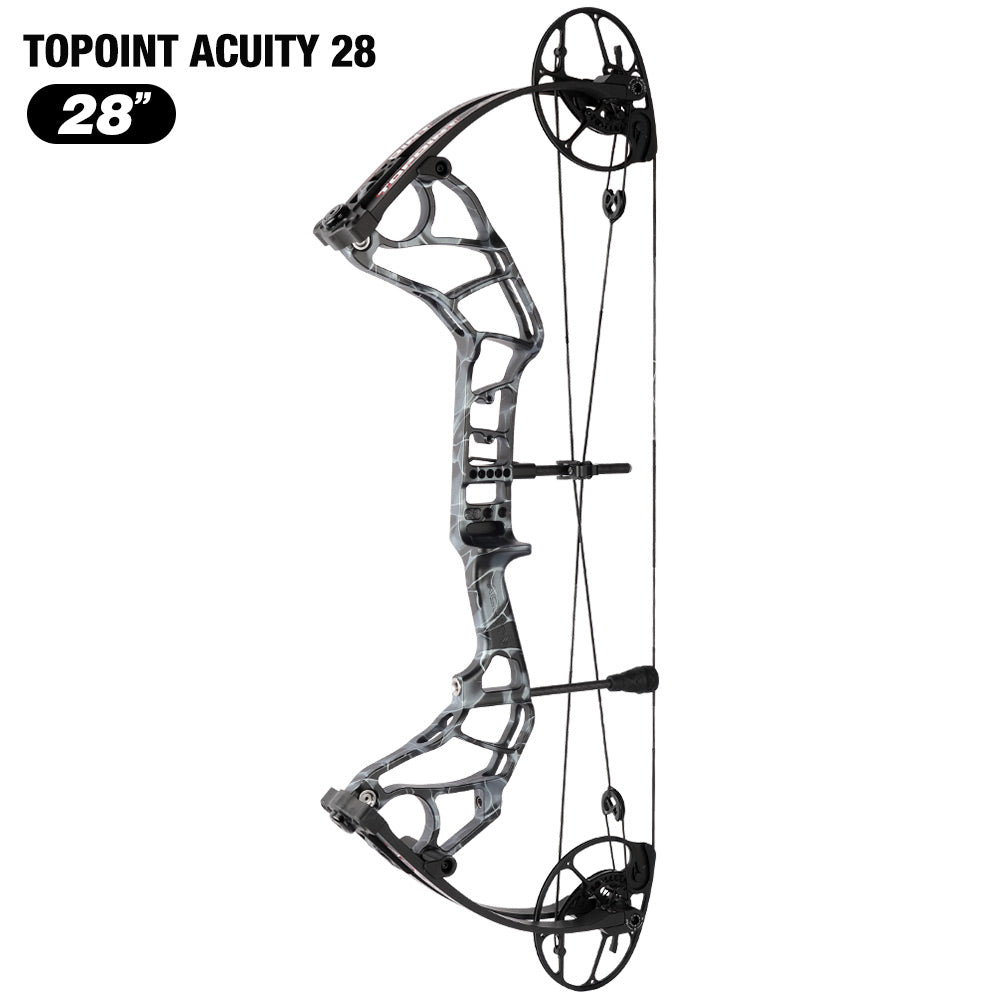 Topoint Acuity 28 Hunting Compound Bow 2026 Upgrade Adjustable Cam