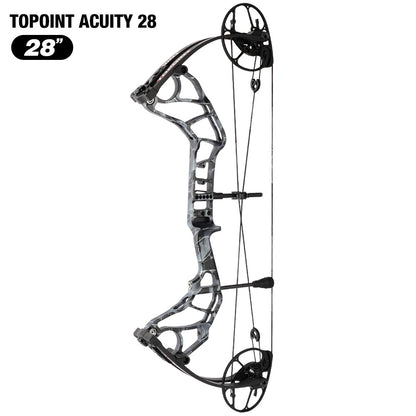 Topoint Acuity 28 Hunting Compound Bow 2026 Upgrade Adjustable Cam
