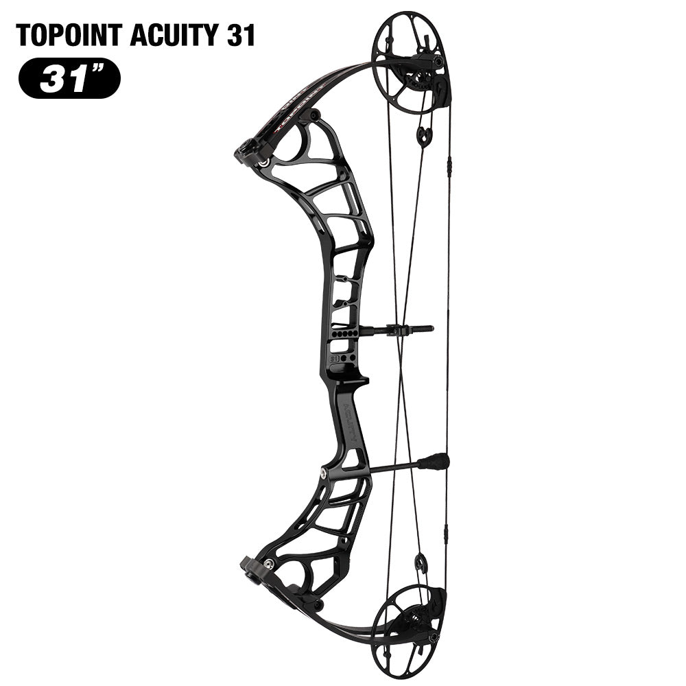 Topoint Acuity 31 Hunting Compound Bow 2026 Upgrade Adjustable Cam