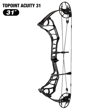 Topoint Acuity 31 Hunting Compound Bow 2026 Upgrade Adjustable Cam