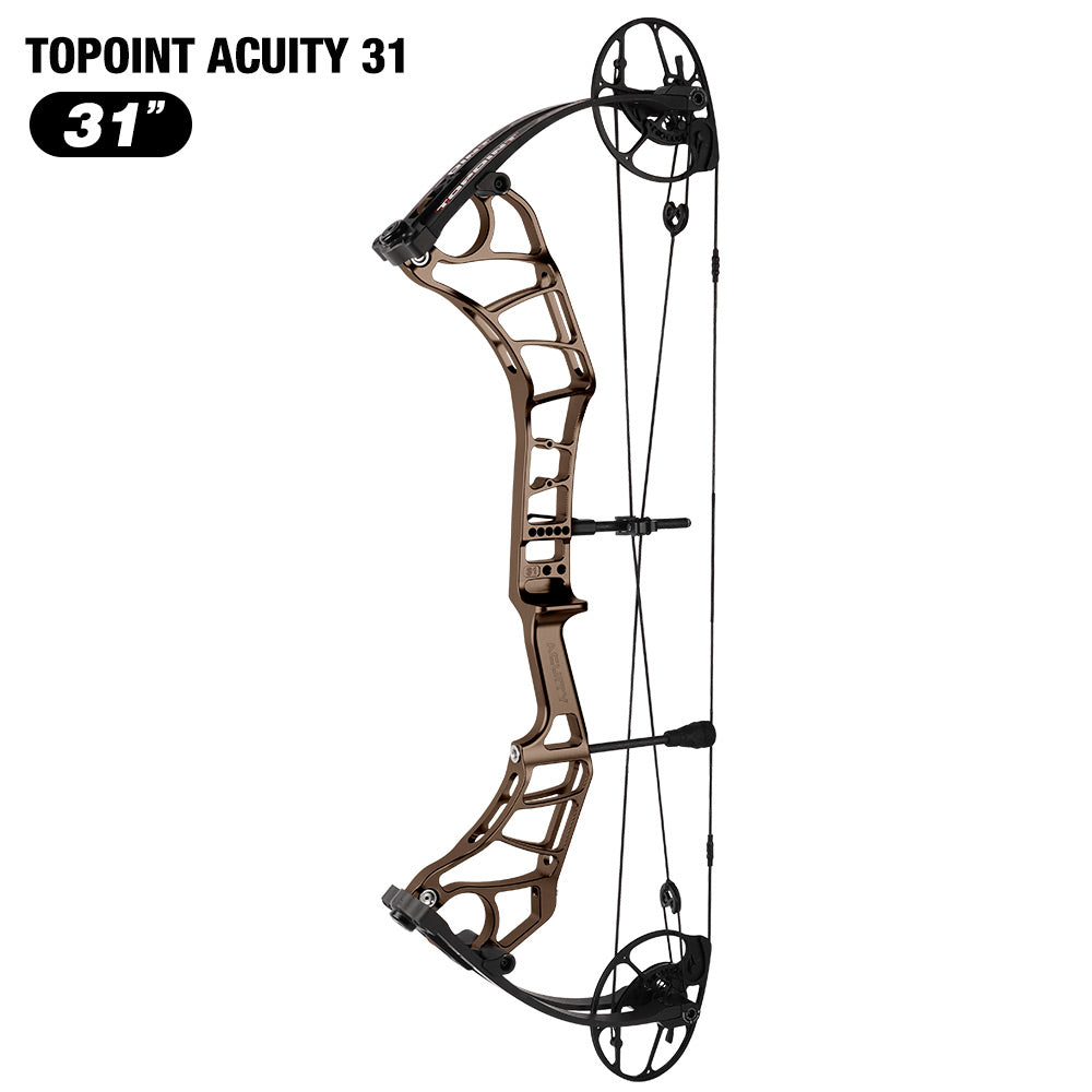Topoint Acuity 31 Hunting Compound Bow 2026 Upgrade Adjustable Cam