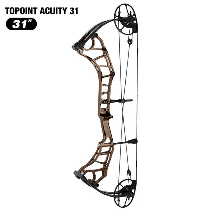 Topoint Acuity 31 Hunting Compound Bow 2026 Upgrade Adjustable Cam
