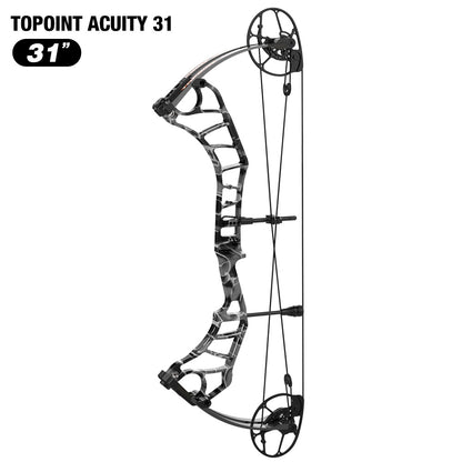 Topoint Acuity 31 Hunting Compound Bow 2026 Upgrade Adjustable Cam