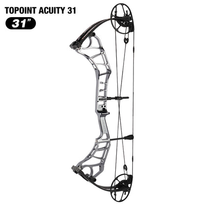 Topoint Acuity 31 Hunting Compound Bow 2026 Upgrade Adjustable Cam