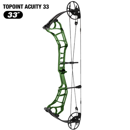 Topoint Acuity 33 Hunting Compound Bow 2026 Upgrade Adjustable Cam