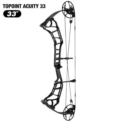 Topoint Acuity 33 Hunting Compound Bow 2026 Upgrade Adjustable Cam