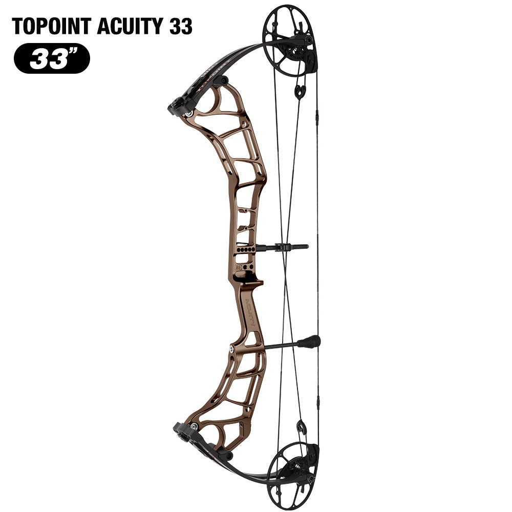 Topoint Acuity 33 Hunting Compound Bow 2026 Upgrade Adjustable Cam