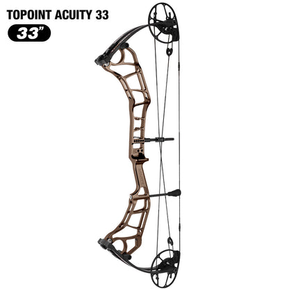Topoint Acuity 33 Hunting Compound Bow 2026 Upgrade Adjustable Cam
