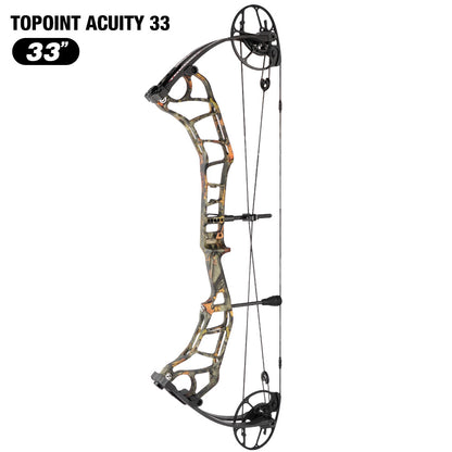 Topoint Acuity 33 Hunting Compound Bow 2026 Upgrade Adjustable Cam