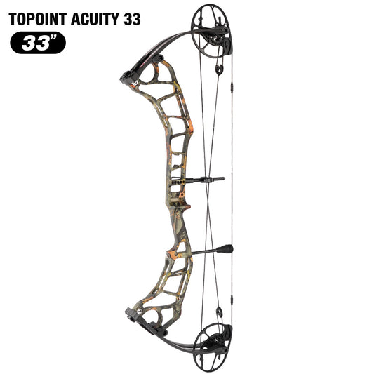 Topoint Acuity 33 Hunting Compound Bow 2026 Upgrade Adjustable Cam