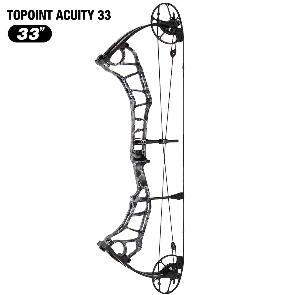 Topoint Acuity 33 Hunting Compound Bow 2026 Upgrade Adjustable Cam