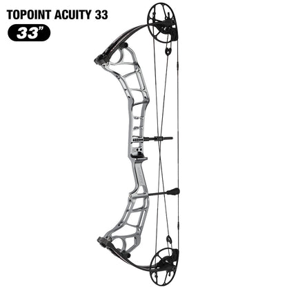 Topoint Acuity 33 Hunting Compound Bow 2026 Upgrade Adjustable Cam