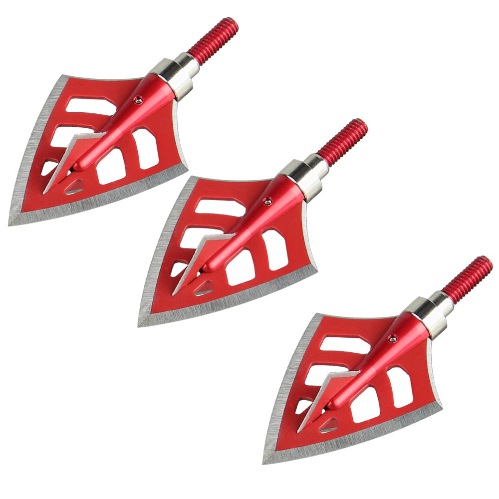 Topoint Red Devil Broadhead 100gr 4 Fixed Blades Double Bevel