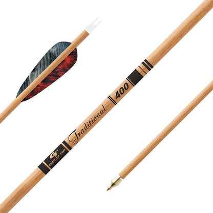 Gold Tip Traditional Hunting Arrows 6 pack