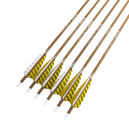 Musen Pure Carbon Feather Arrows Spine 500