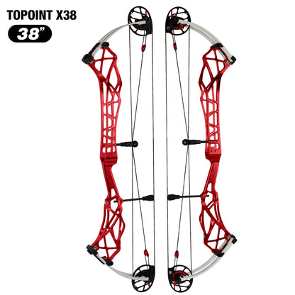 Topoint X38 Target Compound Bow Shoot Through Cam1 RH 2026 with tunning system