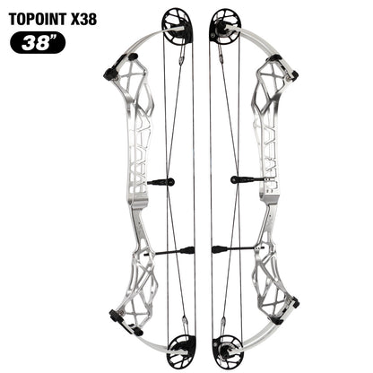 Topoint X38 Target Compound Bow Shoot Through Cam1 RH 2026 with tunning system