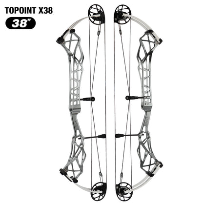Topoint X38 Target Compound Bow Shoot Through Cam1 RH 2026 with tunning system