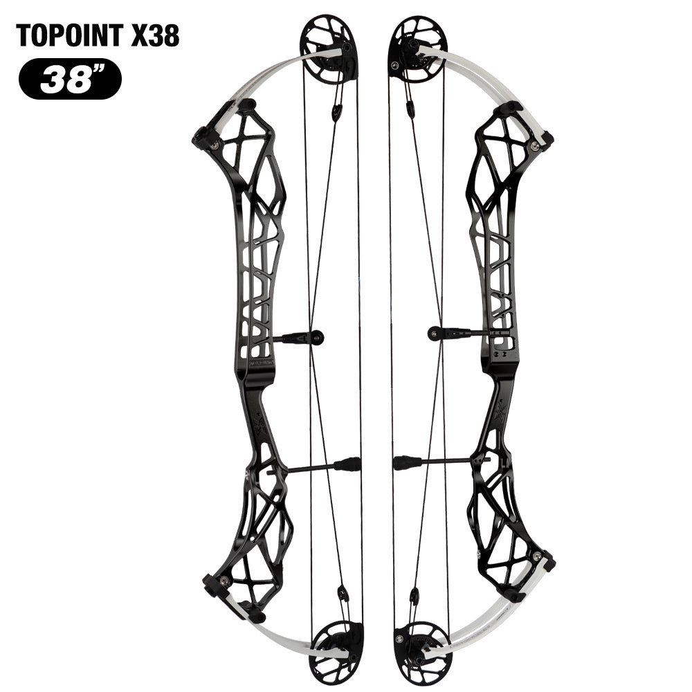 Topoint X38 Target Compound Bow Shoot Through Cam1 RH 2026 with tunning system