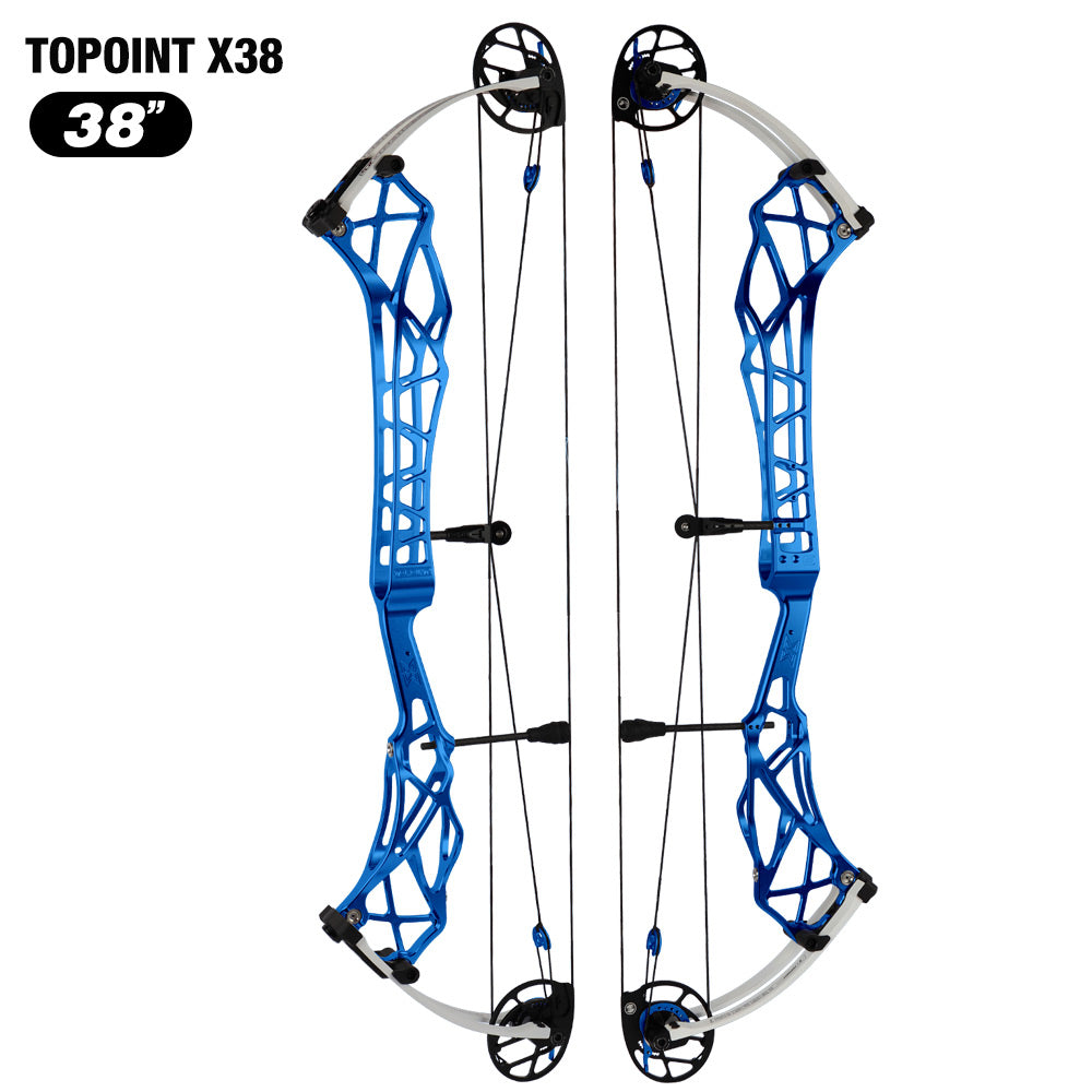 Topoint X38 Target Compound Bow Shoot Through Cam2 RH 2026 with tunning system