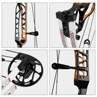 Topoint X38 Target Compound Bow Shoot Through Cam2 RH 2026 with tunning system