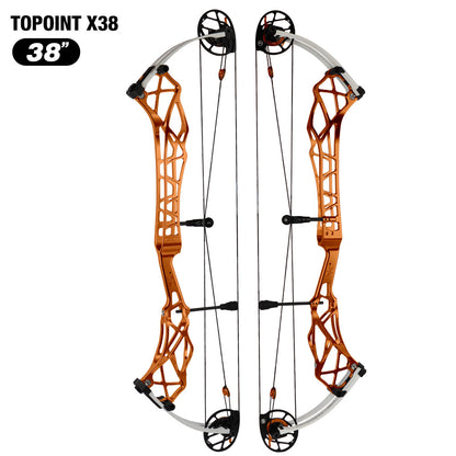 Topoint X38 Target Compound Bow Shoot Through Cam2 RH 2026 with tunning system