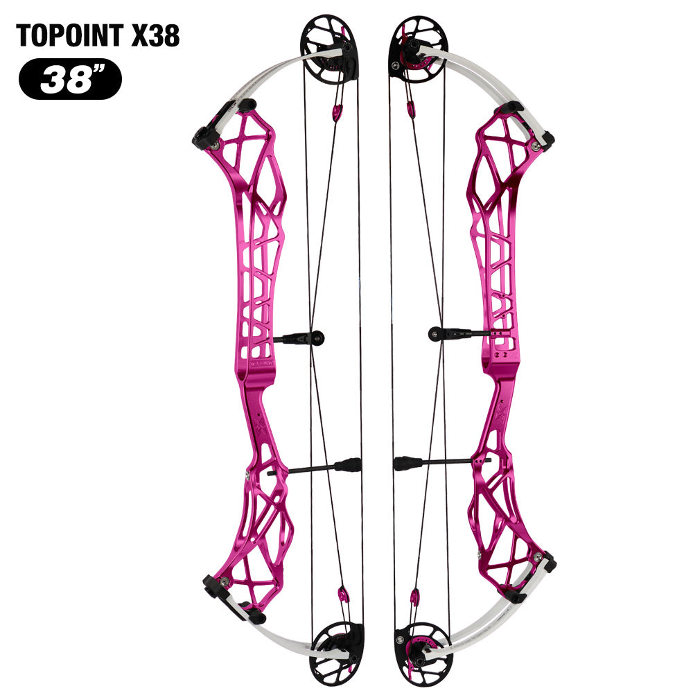 Topoint X38 Target Compound Bow Shoot Through Cam2 RH 2026 with tunning system
