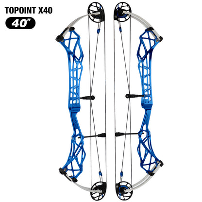 Topoint X40 Target Compound Bow Shoot Through Cam1 LH 2026 with tunning system