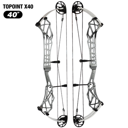 Topoint X40 Target Compound Bow Shoot Through Cam2 RH 2026 with tunning system