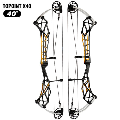 Topoint X40 Target Compound Bow Shoot Through Cam1 RH 2026 with tunning system