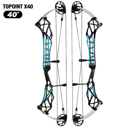 Topoint X40 Target Compound Bow Shoot Through Cam2 RH 2026 with tunning system