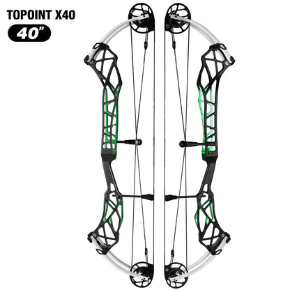 Topoint X40 Target Compound Bow Shoot Through Cam1