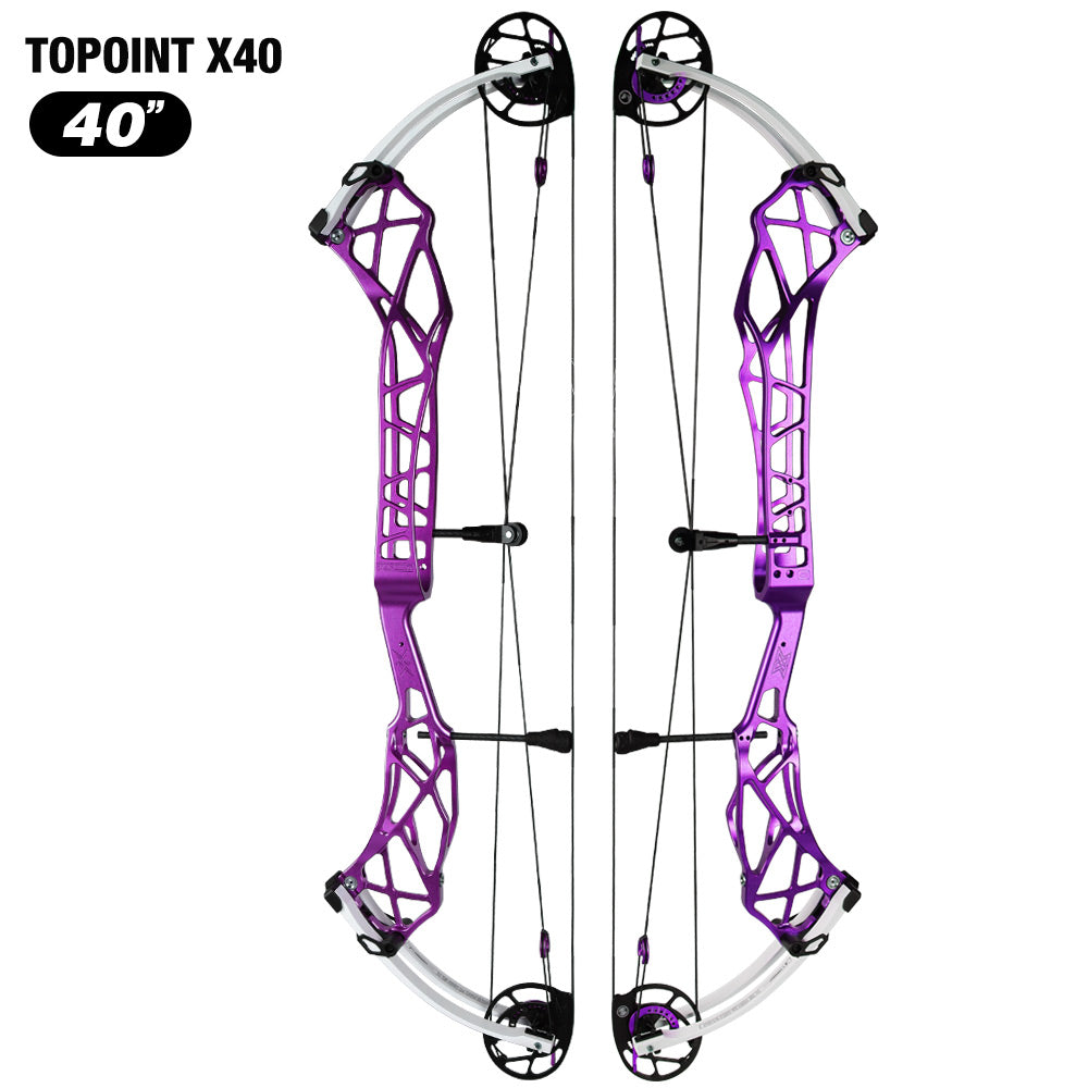 Topoint X40 Target Compound Bow Shoot Through Cam1