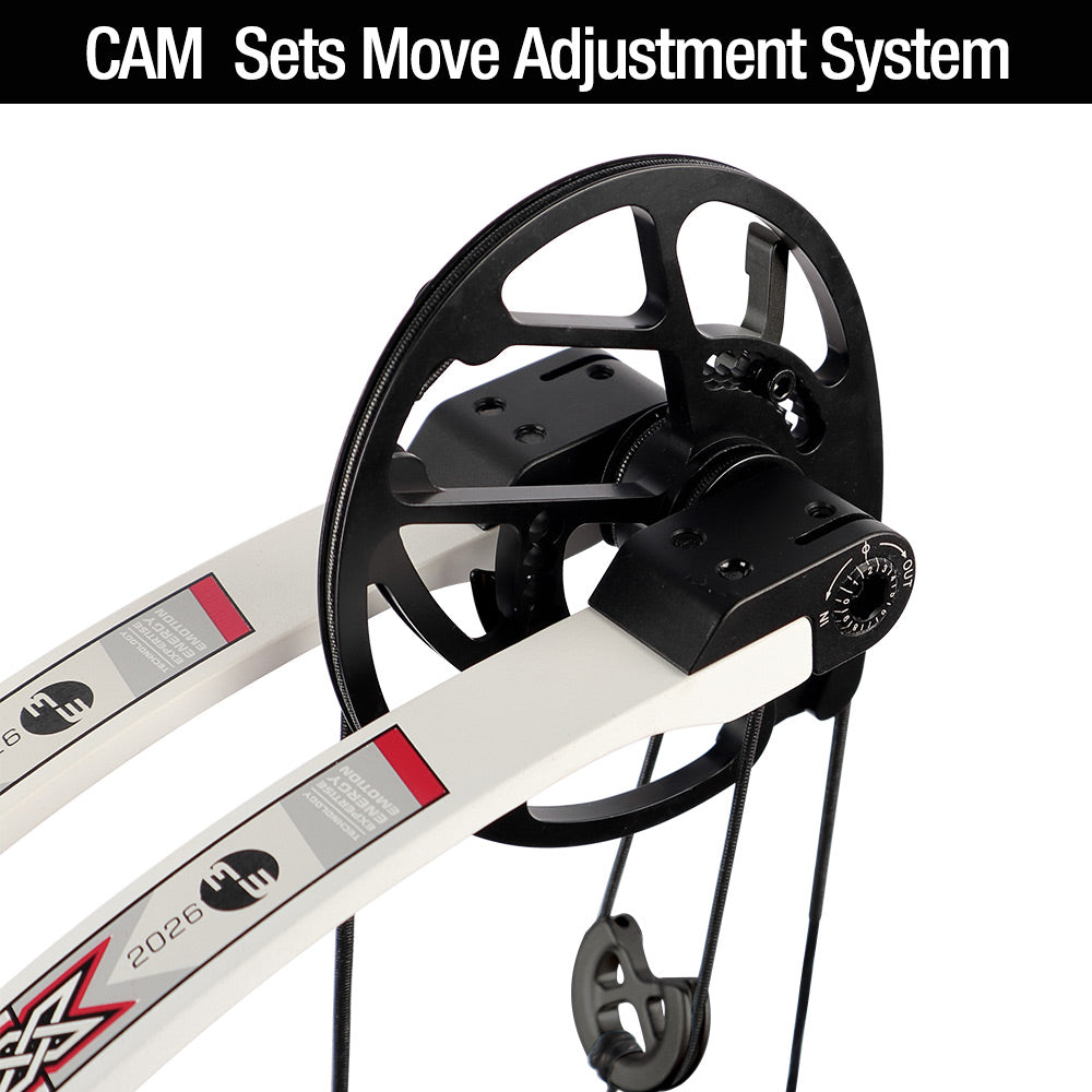 Topoint X40 Target Compound Bow Shoot Through Cam2 RH 2026 with tunning system
